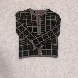 New Small Black and Gray Sweater